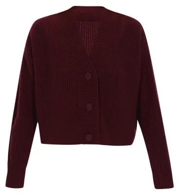 Zdjęcie produktu dla CALEY  Damska sweterka – bordowy, XL/XXL