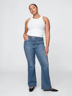 Produktbild von GAP Hochgeschnittene Schlagjeans im Stil der 70er Jahre 29REG