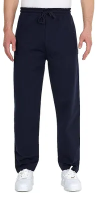 Productafbeelding van COMEOR joggingbroek voor heren met ritszakken, katoen, trainingsbroek - zwart
