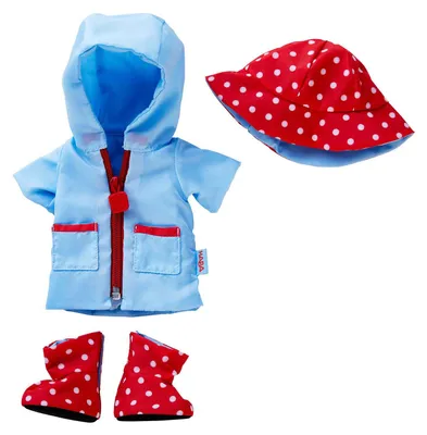 Immagine prodotto di HABA Set di vestiti per bambole Stagione delle piogge