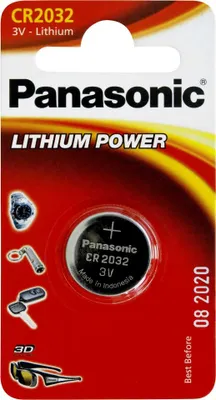 Produktbild von 1 Panasonic CR 2032 Lithium Power