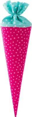Produktbild von Goldbuch Schultüte 35cm Stoff pink