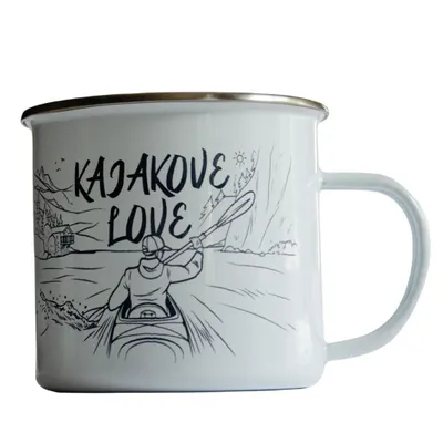Zdjęcie produktu dla Kubek emaliowany - Kajakove Love - TravelSet