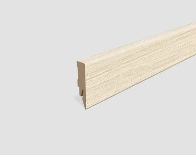 Obrázek produktu pro Soklová lišta EGGER L615 ladící k podlaze Victoria v odstínu bílý dub