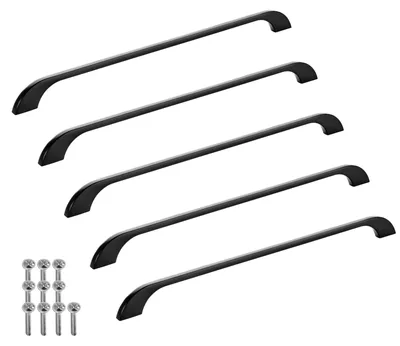 Produktbild von SOTECH Möbelgriff BLACKLINE XIII Schrankgriff – Bohrabstand 320 mm, schwarz matt (5 Stück)