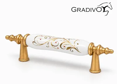 Produktbild von Möbelgriff Küchengriffe Schrankgriff Bügelgriff Schubladengriffe 931 Matt - Gold 96 mm Muster 12