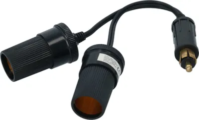 Obrázek produktu pro Dvoucestná zástrčka Carpoint ISO 4165 2x12/24V