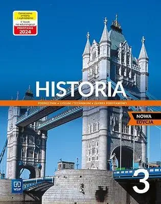 Image de WSiP Historia. NOWA EDYCJA. Podręcznik. Klasa 3. Zakres podstawowy, Edukacyjny, Polski, Broszurowa okładka, 400 stron(y)
