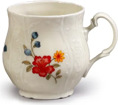 Produktbild von Thun 1794 Bernadotte, Becher Jonah, 310 ml, Elfenbein, Blumen, Thun