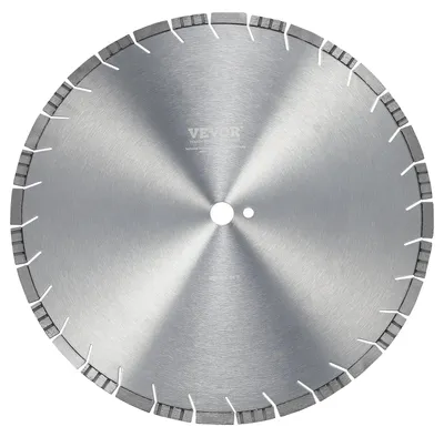 Obrázok produktu pre VEVOR diamantový pílový kotúč na betón 45 cm 12 mm diamantový segmentový pílový kotúč so šikmými zubami, priemer stredového otvoru 25,4 mm, na betón, cementové dosky, dlaždice, tehly
