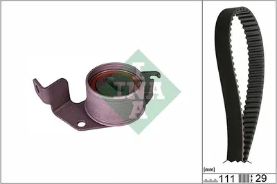 Produktbild von INA 530 0302 10 Zahnriemensatz für MITSUBISHI CARISMA (DA)