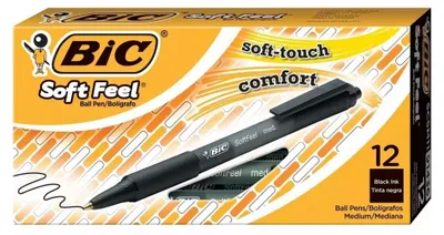 Zdjęcie produktu dla BIC - OŁÓWEK BIC Soft Feel Clic M czarny | 12 sztuk