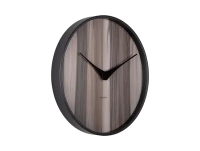Image de Karlsson - Horloge murale Wood Melange - Bois foncé