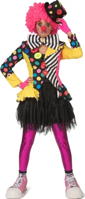 Immagine prodotto di Giacca da clown per donna in costume di carnevale colorato - XL