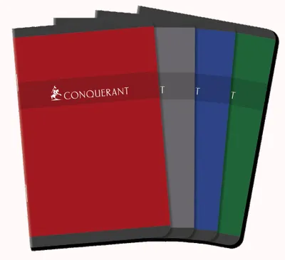 Obrázok produktu pre CONQUERANT SEPT Heft, 90 x 140 mm, kariert, 48 Blatt