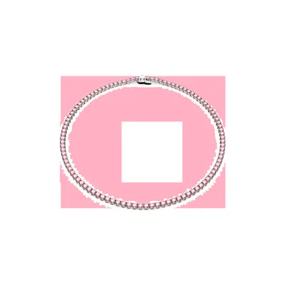 Produktbild von Swarovski Halskette Damen Matrix Tennis Rundschliff Rosa 5681800