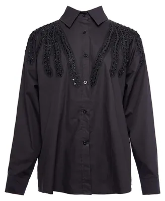 Produktbild von VINAJA damen hemd - schwarz, M