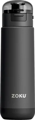 Produktbild von ZOKU Zoku - Edelstahl Trinkflasche Sport 0,5L Grey ZK 504-101 815706024331