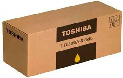 Produktbild von TOSHIBA TFC338EY-R - Gelb - Original - Tonerpatrone Use and Return - für e-STUDIO 338CS (6B000000092