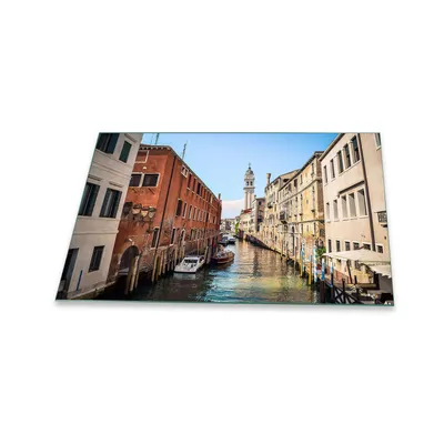 Immagine prodotto di Piastra di copertura del piano cottura in ceramica 1 pezzo 80x52 City Brown copertura dell'alzatina in vetro