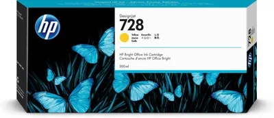 Immagine prodotto di HP 728      Gelb                Tintenpatrone 300ml
