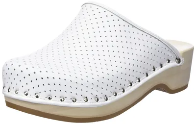 Produktbild von Berkemann Standard-Toeffler Clogs Uni-Erwachsene, Weiß (weiß 100), 39.5 EU (H