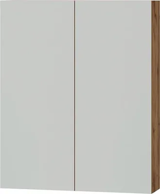 Zdjęcie produktu dla Vicco Szafka z lustrem w łazience Lotta, 59.7 x 73.2 cm z 2 drzwiami, Dąb