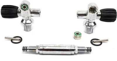 Image de Metalsub Tankbibo S 3/4 NPSM 232 bars, valve noire et argentée, 7 litres / 140 mm, noire et argentée, 7 litres / 140 mm
