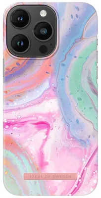 Productafbeelding van iDeal of Sweden Fashion Backcover voor de Apple iPhone 14 Pro Max - Pastel Marble