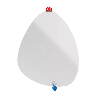 Productafbeelding van Aloni LED-spiegel met verlichting, wandspiegel, één drukknopschakelaar, anti-condensatie, 80x60 cm