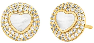 Produktbild von Michael Kors Ohrstecker Damen Kors Love Herz Silber Vergoldet MKC1848710