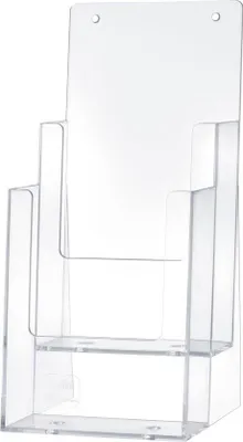 Produktbild von Famanu Broschürenhalter 2 x 1/3 DIN A4 - Transparent