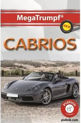Produktbild von Piatnik Quartett - Cabriolets (Pappschachtel)