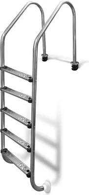 Produktbild von Einbauleiter Trendline WEIT | 5-stufig | V2A Edelstahl