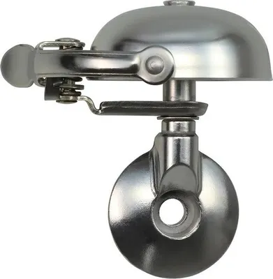 Produktbild von Fahrradklingel - Mini Suzu Ahead Cap Mount - Poliertes Silber - Crane Bell