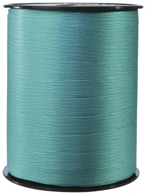 Zdjęcie produktu dla Taśma prezentowa matowa prążkowana 10 mm x 250 m, kolor jadeitowy