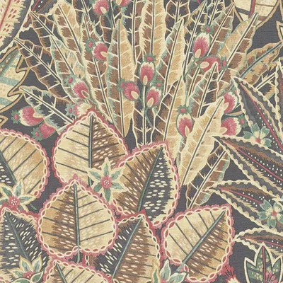 Produktbild von Tapete Mario Blumen M1-No.11153 Vlies Braun Rot Tadessi 10.05 m x 0.53 m