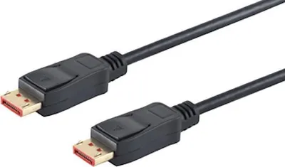 Image de S-CONN DISPLAYPORT CABLE Câble Displayport 1.4 Cable 8K 1.0m (10-70025)
