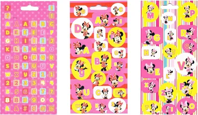 Produktbild von Sticker Minnie Mouse -7a- ABC
