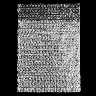 100 Luftpolsterbeutel mit selbstklebender Klappe transparente Polsterbeutel Schutzbeutel Versandmaterial Verpackung 16 x 20 cm