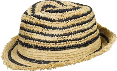 Produktbild von Döll Schwarzer Stroh-Fedora-Hut