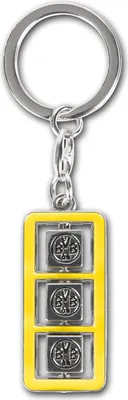 Produktbild von Borussia Dortmund BVB Schlüsselanhänger Würfel