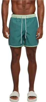 Immagine prodotto di Urban Classics Retro Swimshorts Uomo paleleaf/vintagregreen - 5XL