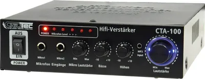 Produktbild von technik@all HiFi-Verstärker 'CTA-100' 100W, schwarz