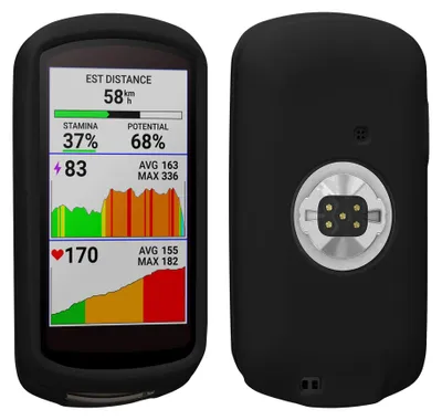 Produktbild von kwmobile Hülle kompatibel mit Garmin Edge 1040 / 1040 Solar - Silikon GPS Fahrrad Case Schutzhülle