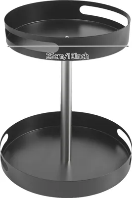 Obrázek produktu pro Stojan na koření, otočný o 360°, výškově nastavitelný, černý