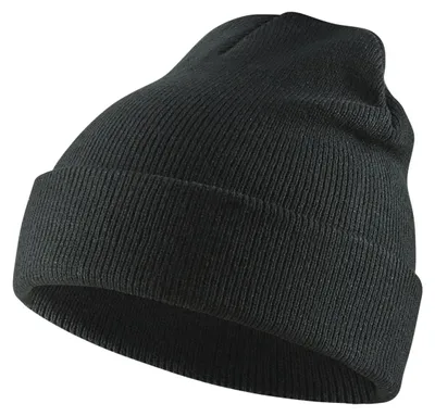 Image de Bonnet tricoté en maille côtelée noir TU - BLÅKLÄDER - 202000009900