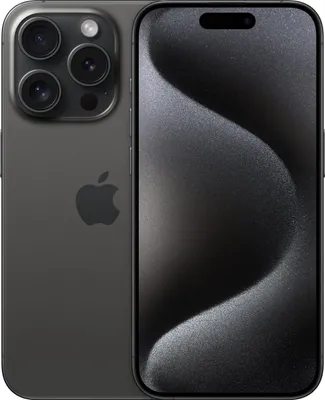 Produktbild von Apple iPhone 15 Pro 15,5 cm (6.1") Dual-SIM iOS 17 5G USB Typ-C 512 GB Titan, Schwarz