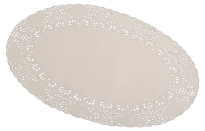 Tortenaufsatz oval, 16 x 23 cm, 100 Stück