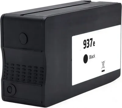 Produktbild von Tintenpatrone Kompatibel HP 937e XL Schwarz - 4S6W9NE/4S6W5NE